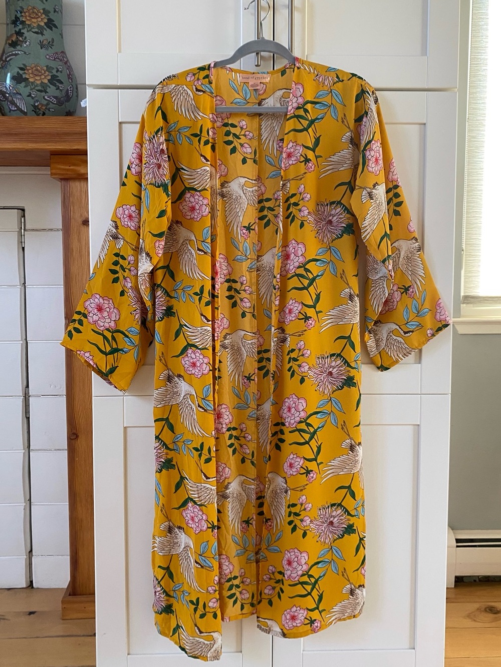 Band of Gypsies Floral Crane Duster Kimono